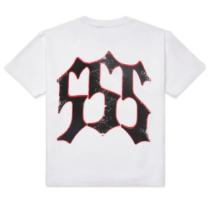 Sp5der 555 “JUAN” White Tee