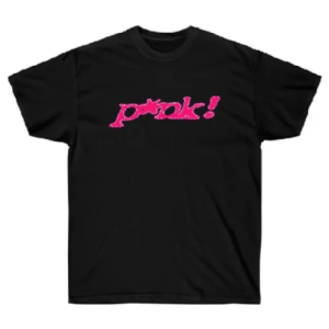 P*nk! Album Young Thug Black Sp5der T-shirt