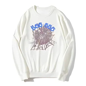 Sp5der Angel White sweatshirt