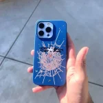 Blue&Orange Spider Case