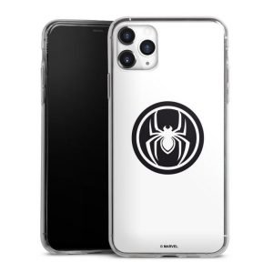 DeinDesign Handyhülle Spider-Man Spider Logo Whit