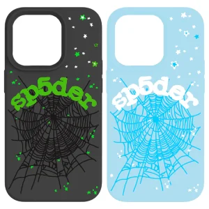 Green&Gray Spider Case x Blue Spider Case