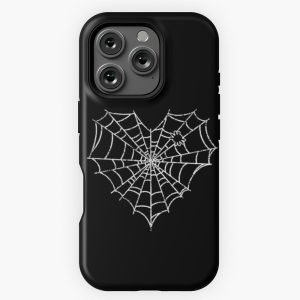 Heart Spider Web iPhone Case