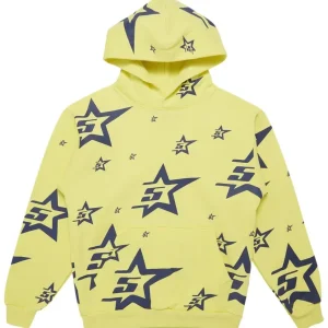 Sp5der 5Star Hoodie Yellow