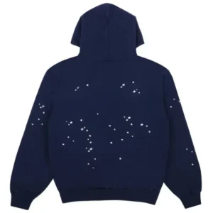Sp5der Atlanta Hoodie Navy