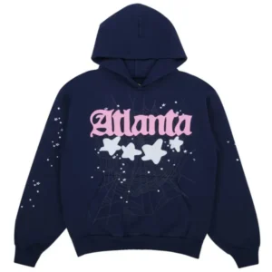 Sp5der Atlanta Hoodie Navy